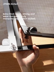 ZTION | Lock Mosquito-Proof Invisible Insect-Prevention Window Screen