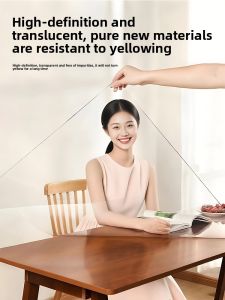 LUOYOUTE | Transparent Waterproof Oil-Resistant Heat-Resistant Tablecloth