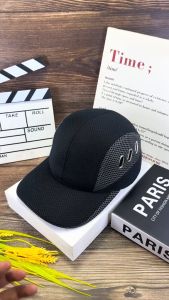 (VIDEO) Nón kết mũ lưỡi trai Viền Da Phối lưới sò sắt thời trang  (Ảnh thật)-ST05