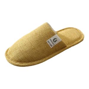 Anti-Slip Quiet Cotton Linen Slippers