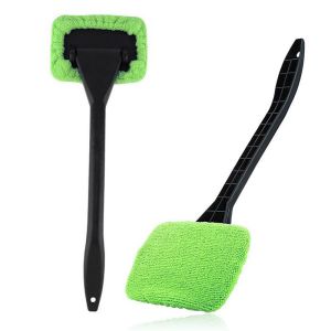 1 cái cửa sổ làm sạch bàn chải kit kính chắn gió rửa công cụ nội thất xe gạt nước dài xử lý phụ kiện xe hơi