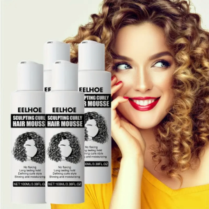 EELHOE Curl Defining Serum with Butanediol Moisturize Volumize Long Hold Frizz Control Shine for Curly Hair Women 100ml