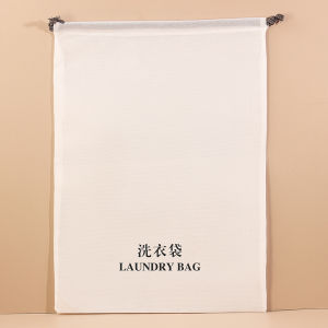 Hotel Dedicated Disposable Laundry Bag B & B Hotel Dustproof Drawstring Pull String Non-Woven Tote Bag Wholesale Customization