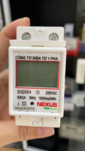 Công Tơ Điện Tử 1 Pha Nexus Mini 5(80)A – Đo Điện Chính Xác Gọn Nhẹ Bền Bỉ!