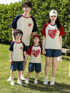 Family Summer T-Shirts Short Sleeve