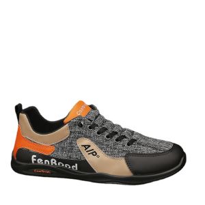 UNIQEE Cow Tendon Soled Shoes Simplicity Mesh for Men 2024 New Thin Style Low top Safety Shoes Summer Breathable Light Anti odor lelaki Sneakers