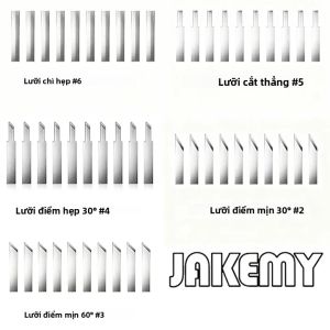 Dao Cắt Siêu Âm Jakemy JM-Y10 PRO Có Chức Năng Bảo Vệ Quá Nhiệt Dụng Cụ Khắc Mài Điện DIY Dùng Cho Mô Hình Kim Loại Gỗ Nhựa