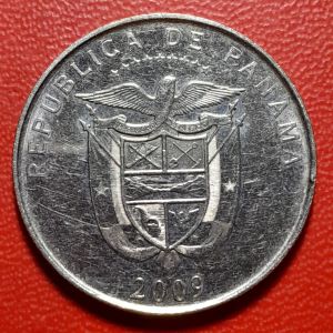 Koleksi koin kuno Panama klasik Centenario 2009