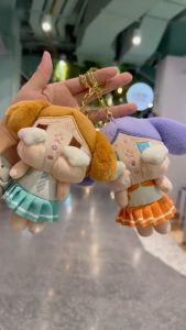 ตุ๊กตาของเล่นการ์ตูน crybaby พวงกุญแจตุ๊กตายัดไส้เครื่องแบบนักเรียนเด็กผู้หญิงจี้รถพวงกุญแจกระเป๋าเป้สะพายหลังกระเป๋าของตกแต่ง805