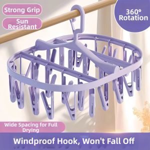 WEVOLA | Multi-item Clips Clothes Drying Rack