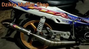 Knalpot Motor Stainless Steel untuk Yamaha FIZR