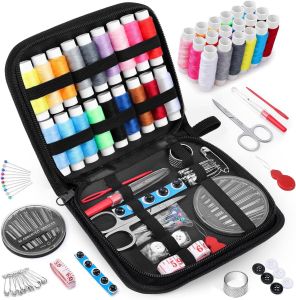 1 Set Portable Sewing Kit Box Household Sewing Tools Sewing Kit Set Sewing Tools Set Household Goods