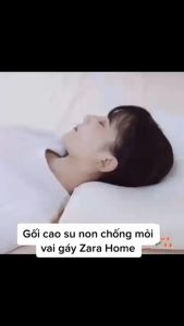 Gối Cao Su Non Cao Cấp Chống Ngáy Chống Đau Cổ Vai Gáy BH 12 THÁNG