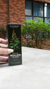 【Delivery 24 hours】Mullein Leaf Extract Drops Powerful Lung Support Cleanse & Respiratory Drops