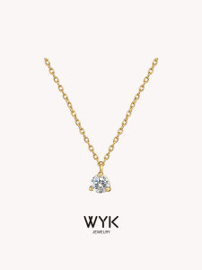 WYK | Luxury Fashionable Moissanite 925 Sterling Silver Necklace