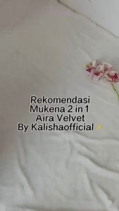 Vol2 Mukena Dewasa 2 in 1 Daily Aira Silky Mewah Premium Renda Free Pouch Free Tas Kalishaofficial