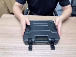 REAIM Bor Baterai 2 in 1 Impact Drill Screwdriver Set Cordless Daya Kuat 4000mAh Fast Charging dengan 30 Aksesori Mata Bor Kayu Logam Tembok untuk Tukang Bangunan Mekanik dan DIY Harga Terbaik Garansi 1 Tahun