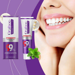 Oralhoe Baking Soda Teeth W-hitening Toothpaste Reduce Cavitie Toots Gum Treatment Clean Oral For Travel Mint Flavors Toothpaste