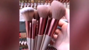 13 PCS Makeup Brushes Set Eye Shadow Foundation Women Cosmetic Brush Eyeshadow Blush Powder Blending Beauty Soft Fluffy Make Up Tools