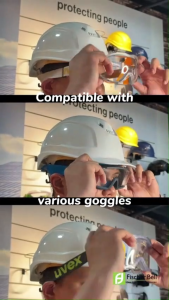 Uvex Pheos B-WR Safety Helmet (Long Brim)