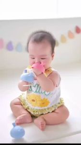 Mombella ยางกัดเห็ดมัมเบล่าสุดนิ่ม ของแท้จากอังกฤษ ปลอดภัยมี มอก. ยางกัดซิลิโคนอันดับ1 นิ่มมากคล้ายจุกหลอก Mushroom Teether ยางกัดทารกวัย 3+ เดือน