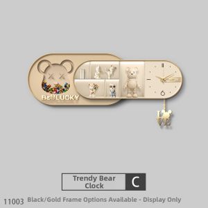 RUIBAHAO | Luxurious Decorative Wall Clock Artwork