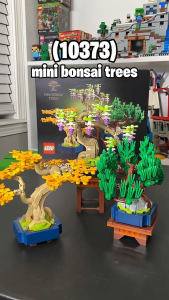 [BrickStory] LEGO Botanicals Mini Bonsai Trees (10373)(709 Pieces)