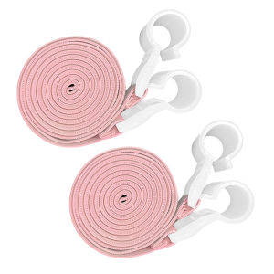 Stable Zipper Bed Net Stand with Elastic Fixing Clips Prevents Mosquitoes Falls And Shifts Securely Fastens to the Bed