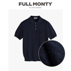 Color-block Cotton Linen Polo