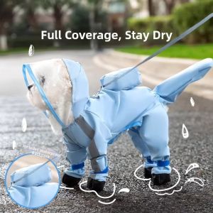 hipidog | Four-legged Waterproof Full-body Pet Raincoat