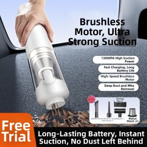 HELLOLEIBOO | 5-in-1 Wireless Handheld Car Vacuum
