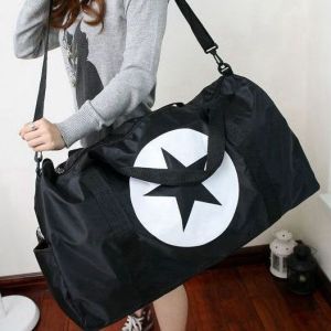 Túi Du Lịch Ngắn Dung Tích Lớn Túi Hành Lý Cầm Tay Nam Thể Thao Nữ Vải Oxford Túi Du Lịch Có Thể Gập Lại