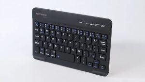 Taffware Wireless Bluetooth Keyboard Rechargeable - KM78D - Black