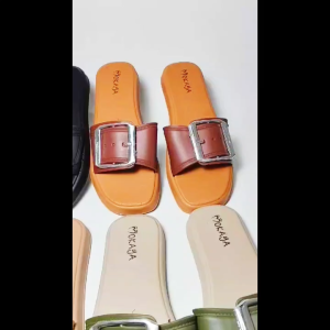 Sandal Slop Karet PCU Ban Gesper Kotak Besar MKY 2286-0041 37-41