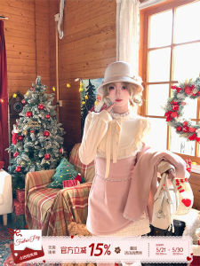 Sweet Petite Woolen Jacket Cotton Padded