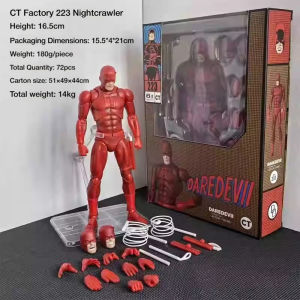 【In Stock】CT Toys Daredevil Mafex Comic Version Action Figure Figurine Statue Model Childrens Anime Toys Birthday Gifts