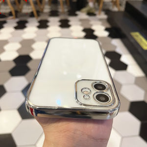Silver Transparent Phone Case for Xiaomi 13 12 12T 11 11T 10T Civi 2 Redmi Note 12 11 11S 10 10S POCO M5S M4 M3 F4 F3 X4 Lite Pro Plus Pro+ Max 4G 5G Shockproof Protective Cute New Design Creative Plating Clear Soft Casing Cover K1-1