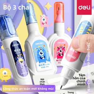 deli | Chất Tẩy Chỉnh Sửa Nhanh Khô Không Dấu Vết