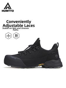HUMTTO | Water Repellent Anti Slip Lightweight Shock Absorption Durable Hiking Shoes