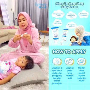 hiboo Zzz Deep Sleep Baby Cream 15 gr 7X Essential Tidur & Kolik – Calming Baby Cream Skincare Anak Bayi Newborn Body Lotion