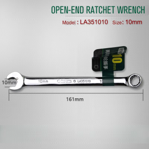 LAOA | LAOA 8-27mm Open End Ratchet Wrench Combination Ratchet Socket Spanner Universal Key Bicycle Car Repair Hand Tool
