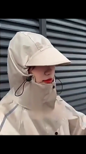 Raincoat for Motorcycle Rider Long Full Body Waterproof Makapal Raincoat Rubberized for Men Women One Piece Breathable Hooded Raincoat Terno Original Heavy Duty Rain Poncho Makapal Kapote