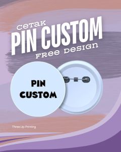 Pin peniti Bros Custom Ukuran 44mm desain sesuka kalian
