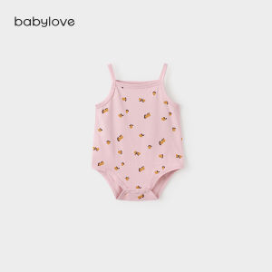 babylove | Cotton Triangle Sleeveless Onesie for Baby Girls