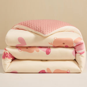 Meiji | 2024 New Children Single Bedding All Seasons Thicker Fluffy Soybean Fiber Quilt
