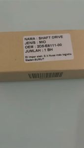 As Pulley SHAFT DRIVE Mio Sporty