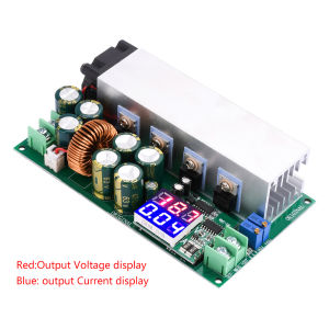 DC-DC High Power 600W Adjustable Step-down Power Supply Module With Fan 12V-80V To 2.5V-50V Buck Converter 25A Constant Current