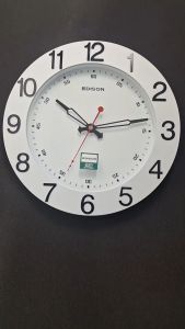 Jam Dinding Edison Sweep EST ES 400 TL Timbul Diameter 400mm 40cm