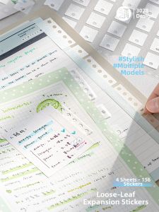 SANNIANERBAN | Transparent Pearlized Expansion Index Stickers