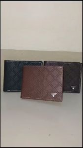 Jiangbao Dompet Uang Lipat Bifold Bahan Sintetis Lembut Kilat L17 Wallet